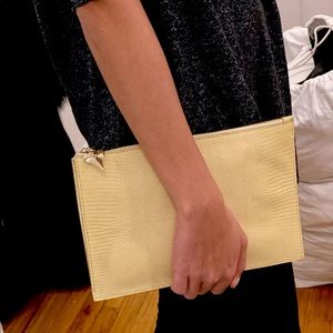 Givenchy Flat Off White Clutch